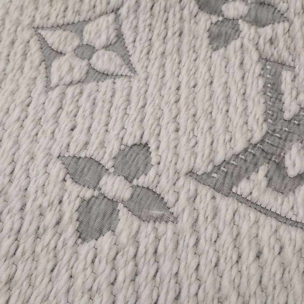 Louis Vuitton Logomania Scarf 94% Wool 6% Silk — view 5
