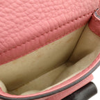 Gucci Bamboo Backpack Shoulder Bag Fringe Tassel Leather Pink Silver — view 8