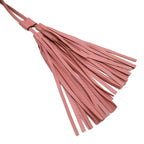 Gucci Bamboo Backpack Shoulder Bag Fringe Tassel Leather Pink Silver — view 9