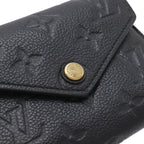 Louis Vuitton Monogram Empreinte Portefeuille Victorine Trifold Wallet Noir — view 4
