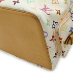 Louis Vuitton Monogram Multicolor Petit Noe Shoulder Bag Drawstring Blanc White — view 3