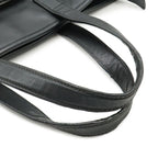 Prada Tote 2-Way Shoulder Bag Crossbody Leather Nero Black Silver — view 4