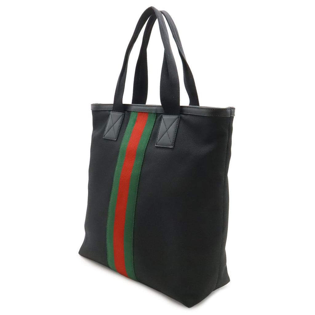 Gucci Web Stripe Sherry Tote — view 2