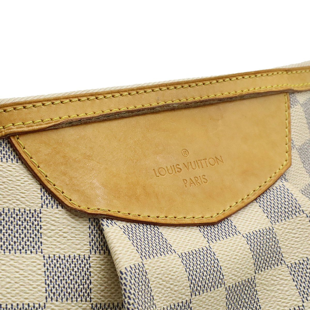 Louis Vuitton Damier Azur Syracuse PM Shoulder Bag — view 9