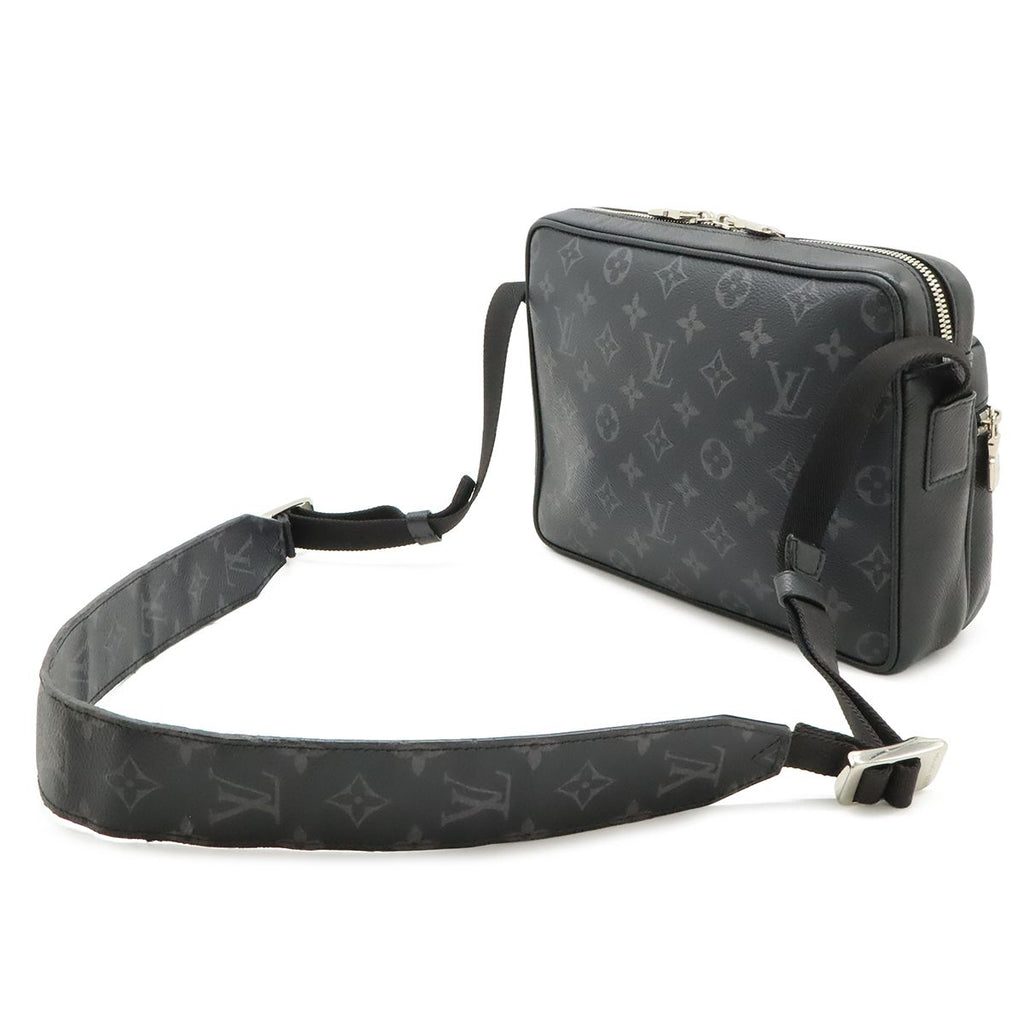 Louis Vuitton Taigarama Monogram Eclipse Outdoor Messenger PM Shoulder Bag — view 2