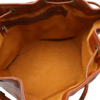 Louis Vuitton Epi Petit Noe Drawstring Shoulder Bag Semi Kenya Brown — view 6