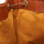 Louis Vuitton Epi Noe Drawstring Shoulder Bag Leather Kenya Brown — view 8