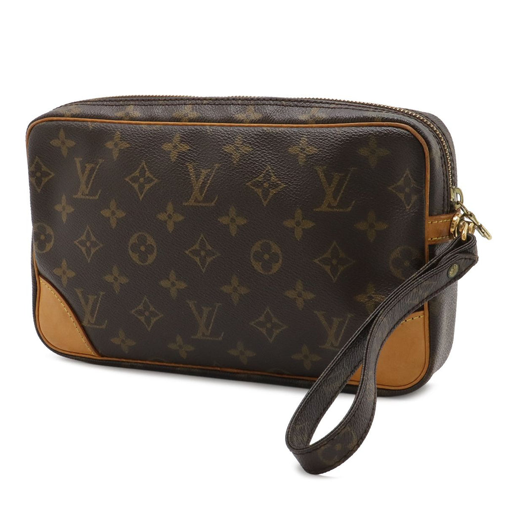 Louis Vuitton Monogram Marly Dragonne GM Second Handbag Clutch — view 2
