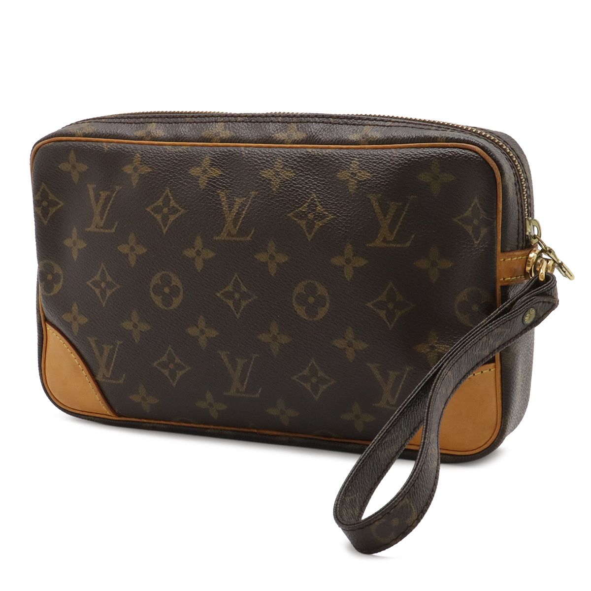 Louis Vuitton Monogram Marly Dragonne GM Second Handbag Clutch — view 2