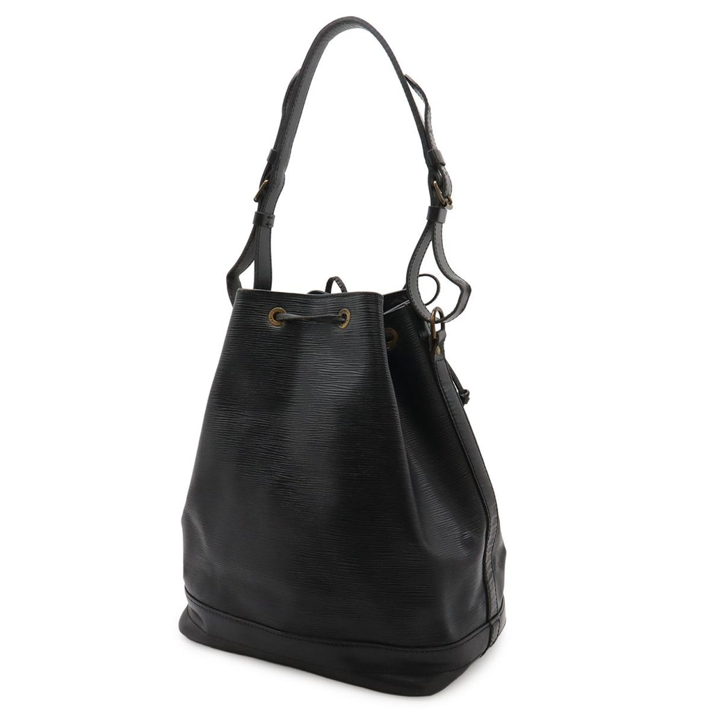 Louis Vuitton Epi Noe Shoulder Bag Drawstring Noir Black Gold — view 2