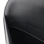 Louis Vuitton Taiga Baikal Clutch Handbag Ardoise Black — view 7