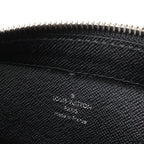 Louis Vuitton Taiga Baikal Clutch Handbag Ardoise Black — view 6