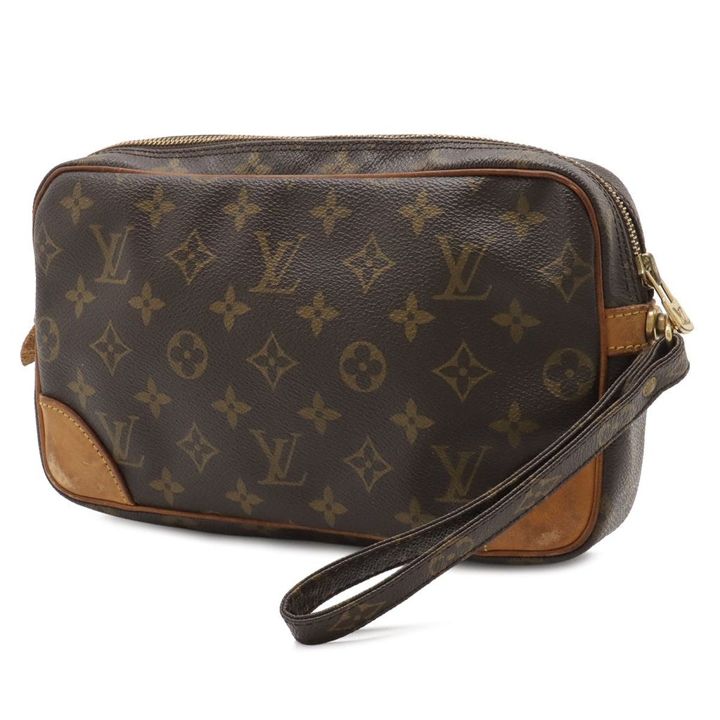 Louis Vuitton Monogram Marly Dragonne GM Second Handbag Clutch — view 2