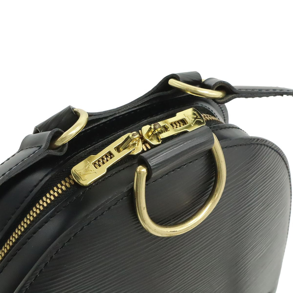 Louis Vuitton Epi Mabillon Backpack Shoulder Bag Leather Noir Black — view 4