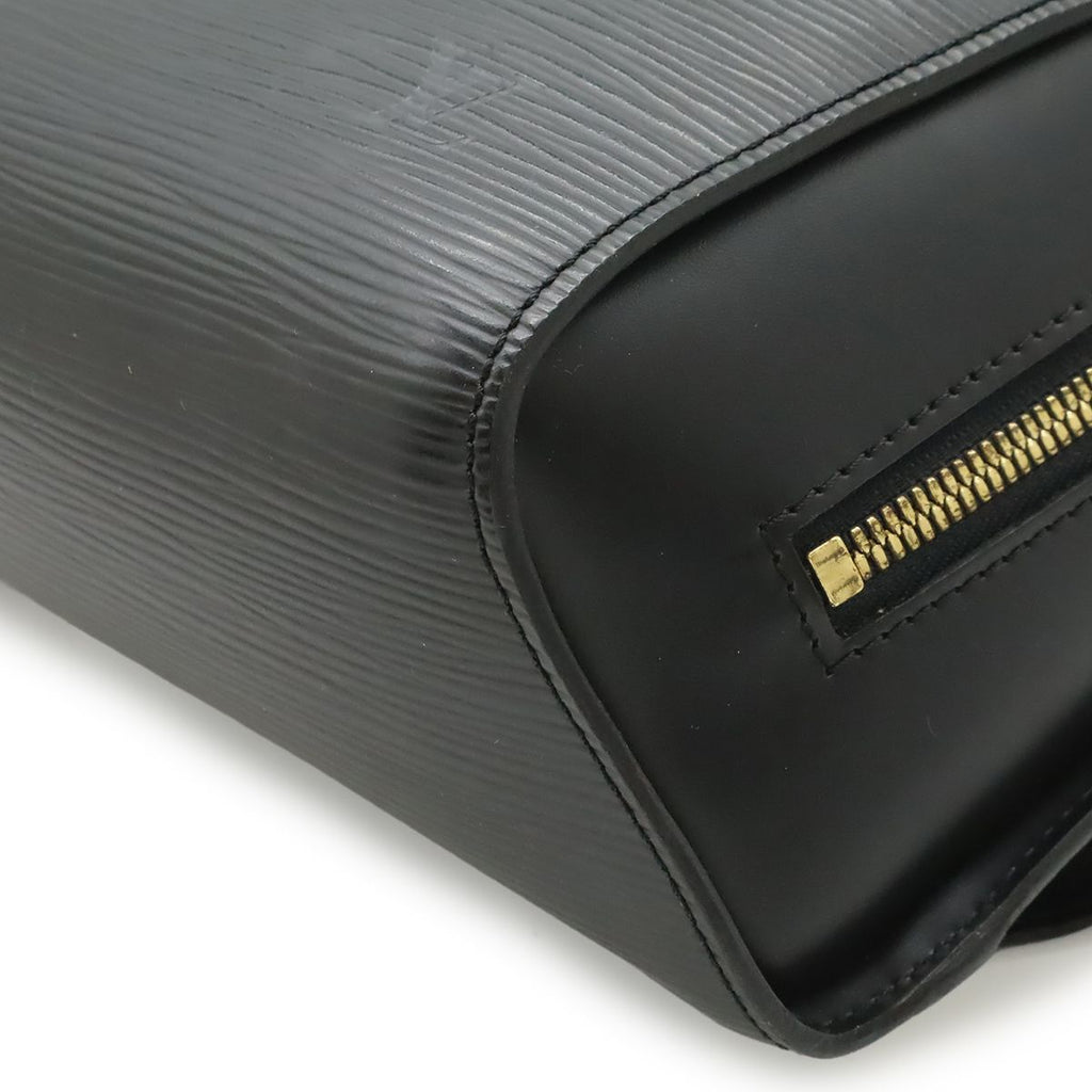 Louis Vuitton Epi Mabillon Backpack Shoulder Bag Leather Noir Black — view 3
