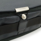 Louis Vuitton Taiga Shoulder Bag Leather Canvas Ardoise Black — view 6