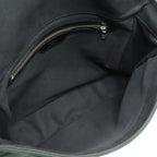 Louis Vuitton Taiga Shoulder Bag Leather Canvas Ardoise Black — view 8