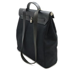 Hermes Herbag GM 2-Way Shoulder Bag Crossbody Toile Officier Leather Black — view 2