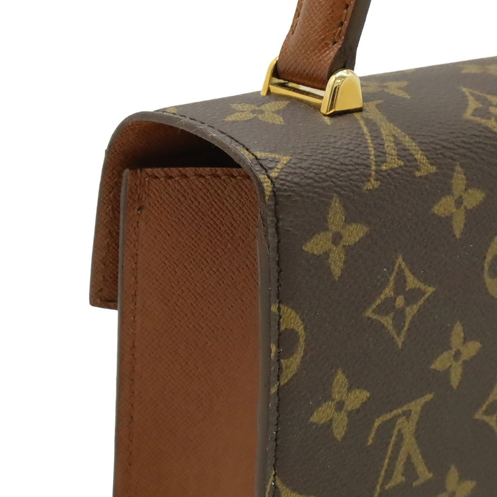 Louis Vuitton Monogram Malesherbes Handbag Flap Bag — view 8