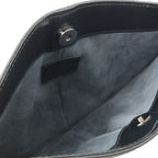 Louis Vuitton Epi Pochette Demi Lune Shoulder Bag Pouch Leather Noir Black — view 6
