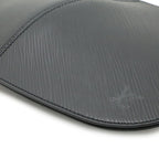 Louis Vuitton Epi Pochette Demi Lune Shoulder Bag Pouch Leather Noir Black — view 3
