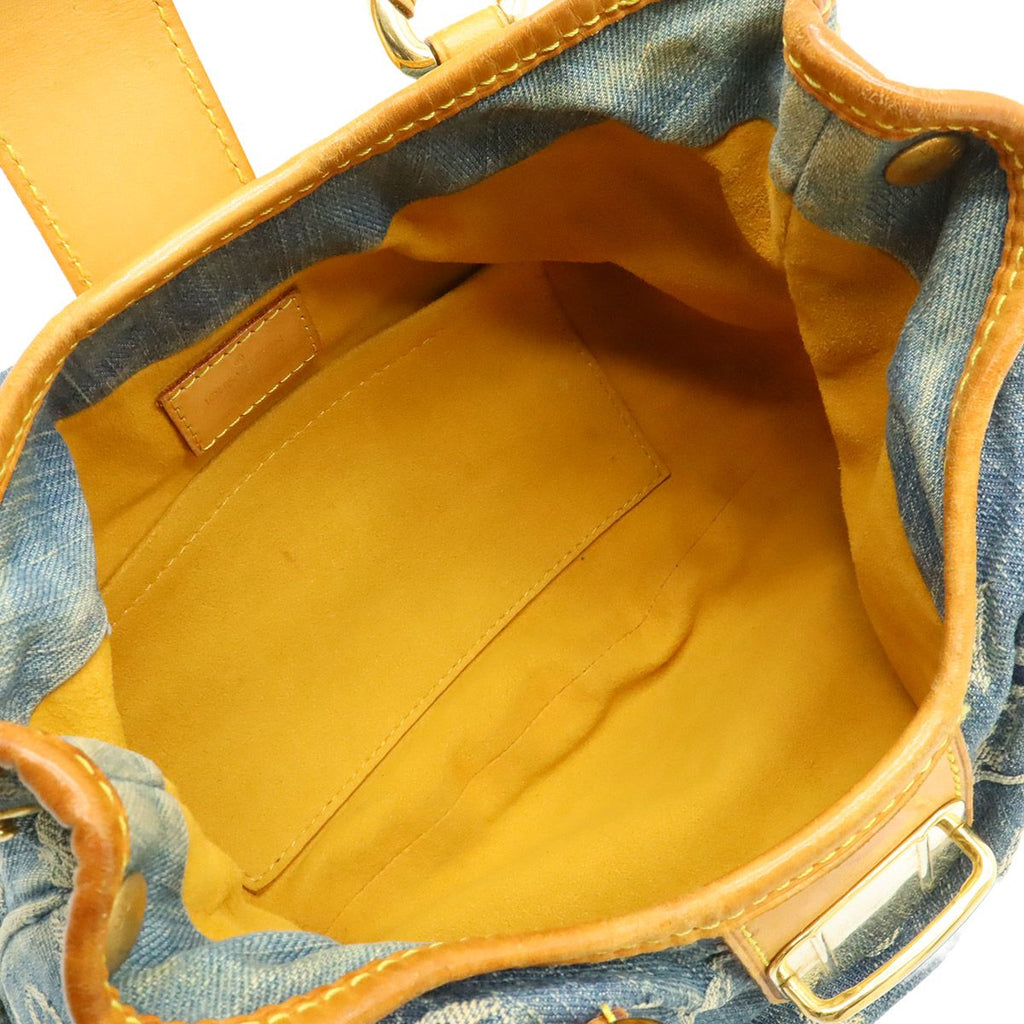 Louis Vuitton Monogram Denim Pleaty Mini Bag Blue — view 6
