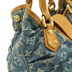 Louis Vuitton Monogram Denim Pleaty Mini Bag Blue — view 4