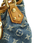 Louis Vuitton Monogram Denim Pleaty Mini Bag Blue — view 9