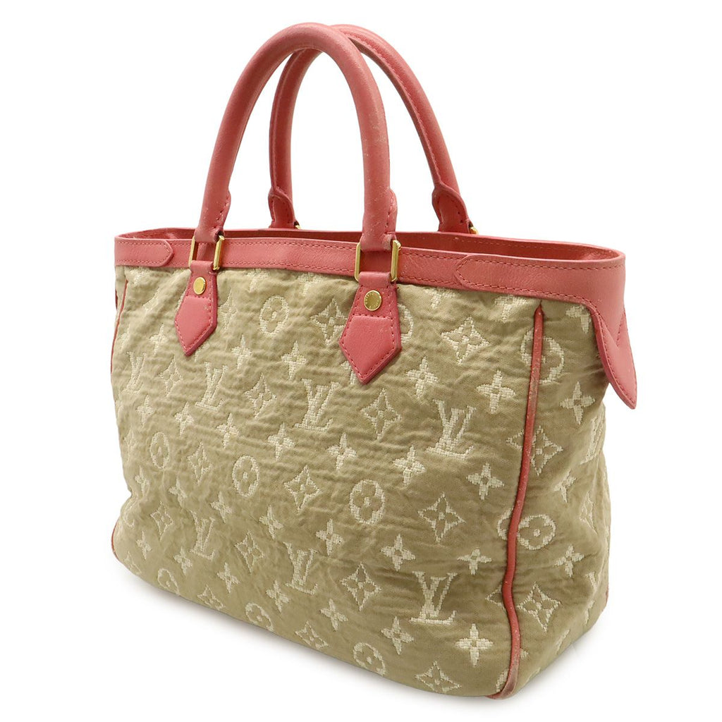 Louis Vuitton Monogram Sabia Caba MM Tote Beige Rose Pink Gold — view 2