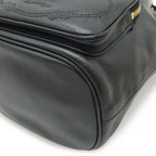 Prada Bucket Bag Drawstring 2-Way Leather Nero Black Gold — view 3