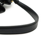 Prada Bucket Bag Drawstring 2-Way Leather Nero Black Gold — view 4