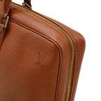 Louis Vuitton Epi Porte Document Voyage Purse Business Briefcase Kenya Brown — view 8