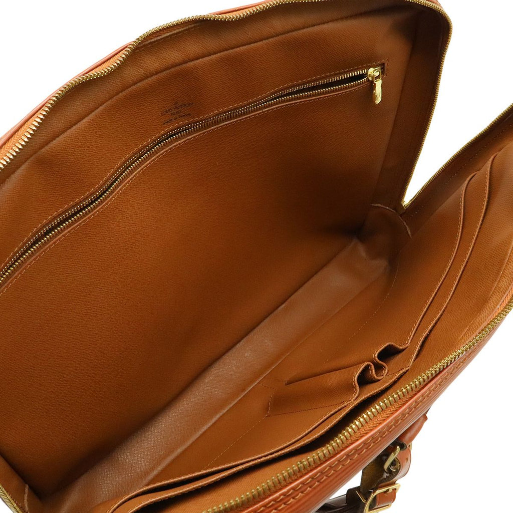 Louis Vuitton Epi Porte Document Voyage Purse Business Briefcase Kenya Brown — view 6