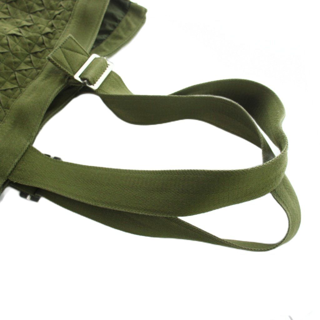 Bottega Veneta Webbing Camping Tote Hand Intrecciato Logo Khaki — view 3
