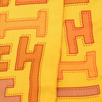 Hermes Twilly Yellow Multicolor Silk Scarf — view 3