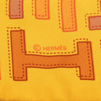 Hermes Twilly Yellow Multicolor Silk Scarf — view 4
