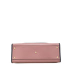 Fendi Run Away 2-Way Shoulder Bag Dusty Pink Black Leather — view 3