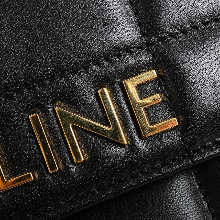 Celine Shoulder Bag Matelasse Monochrome — view 7