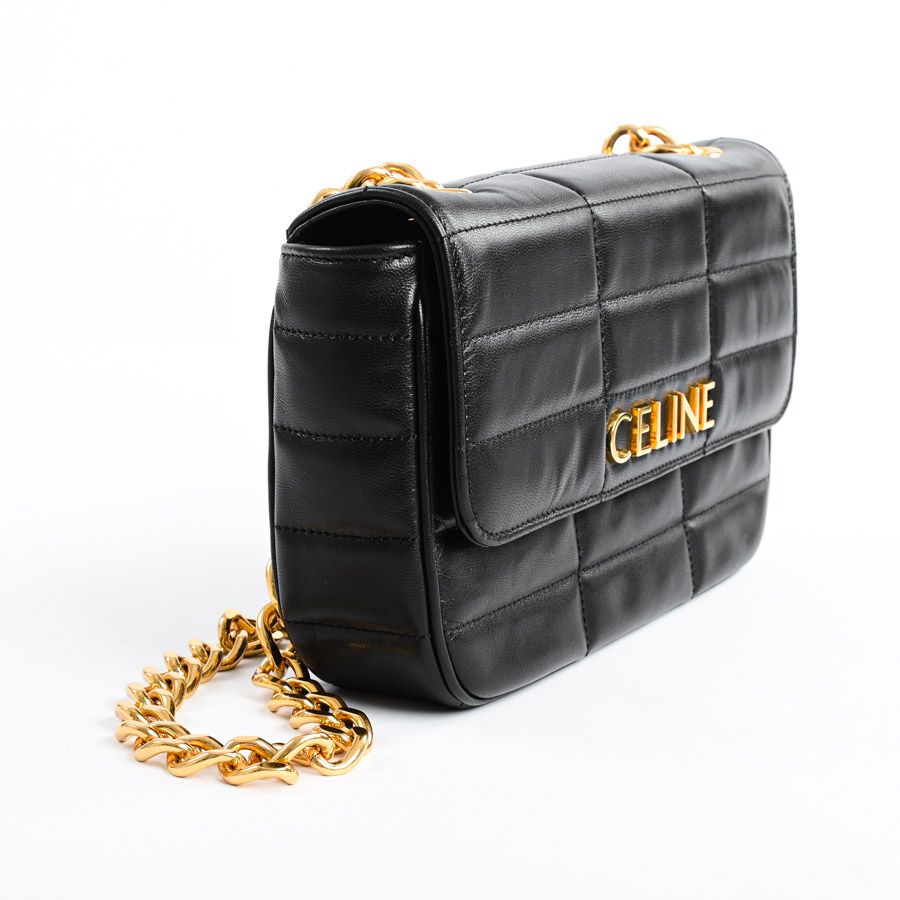 Celine Shoulder Bag Matelasse Monochrome — view 2