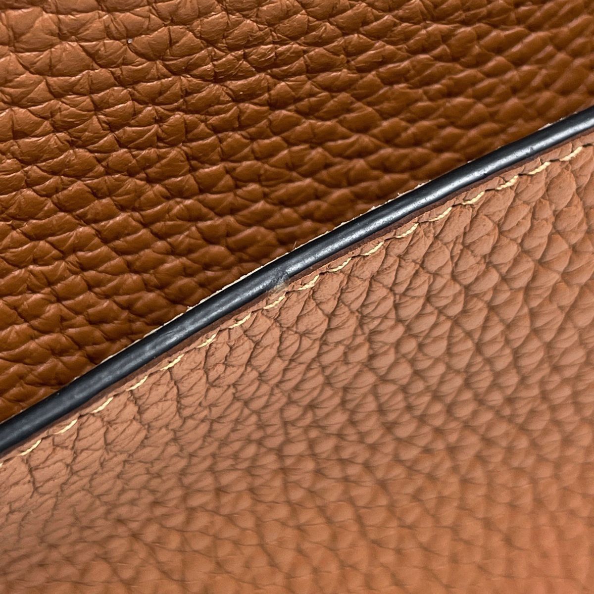 Loewe Anagram Shoulder Bag Crossbody Leather Brown — view 4