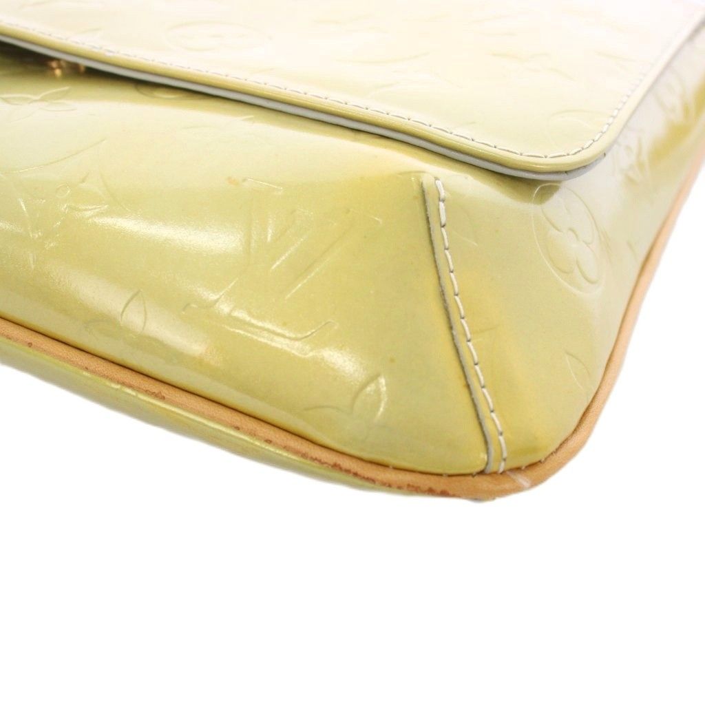 Louis Vuitton Thompson Street Vernis Shoulder Bag Yellow TK — view 7