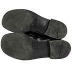 Prada Loafers 36.5 Black Moccasins Leather — view 4