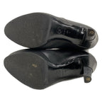 Chanel Boots 36 C Black CC Logo Lambskin — view 4
