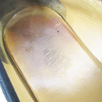 Hermes Loafer Gold 35.5 Black Suede — view 6