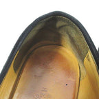 Hermes Loafer Gold 35.5 Black Suede — view 8
