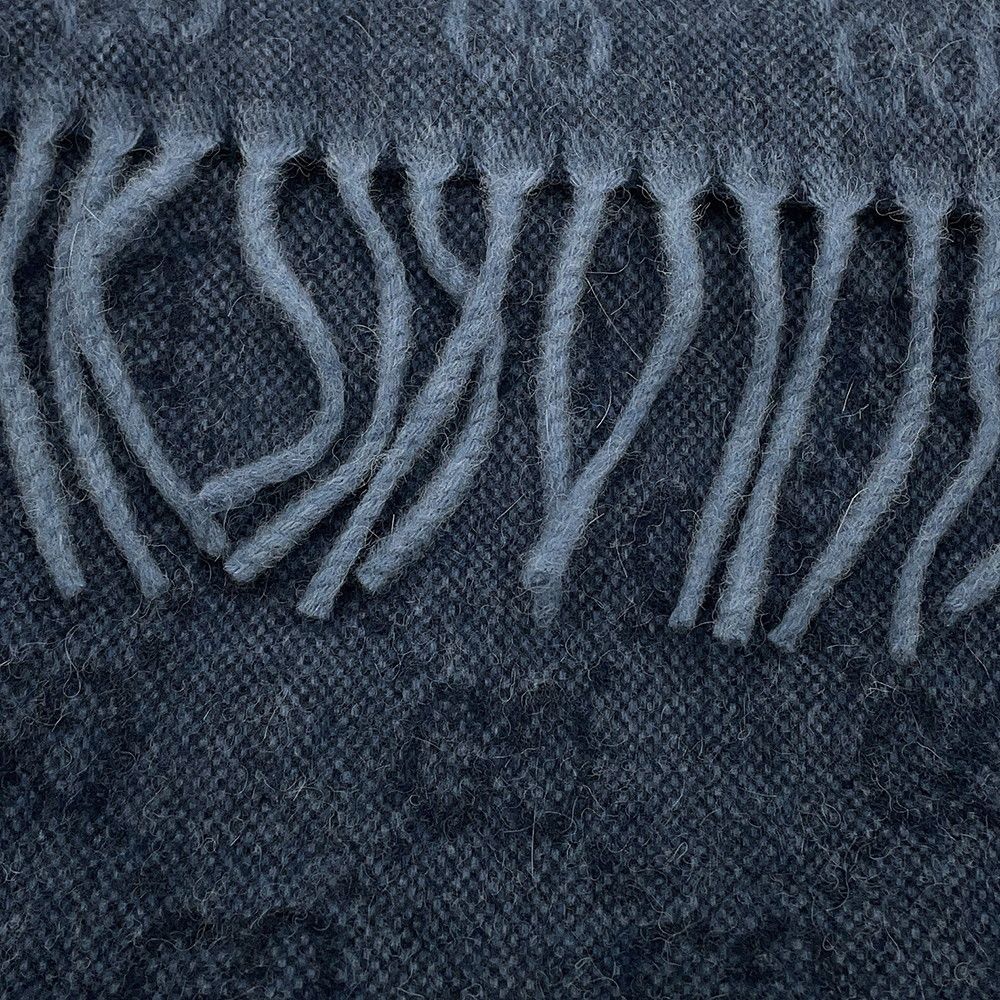 Gucci Scarf Webbing Scarves Blue — view 5