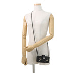Chanel Foncase Quilted 2.55 Mini Chain Pochette Lucky Charm Calf Leather Black — view 4