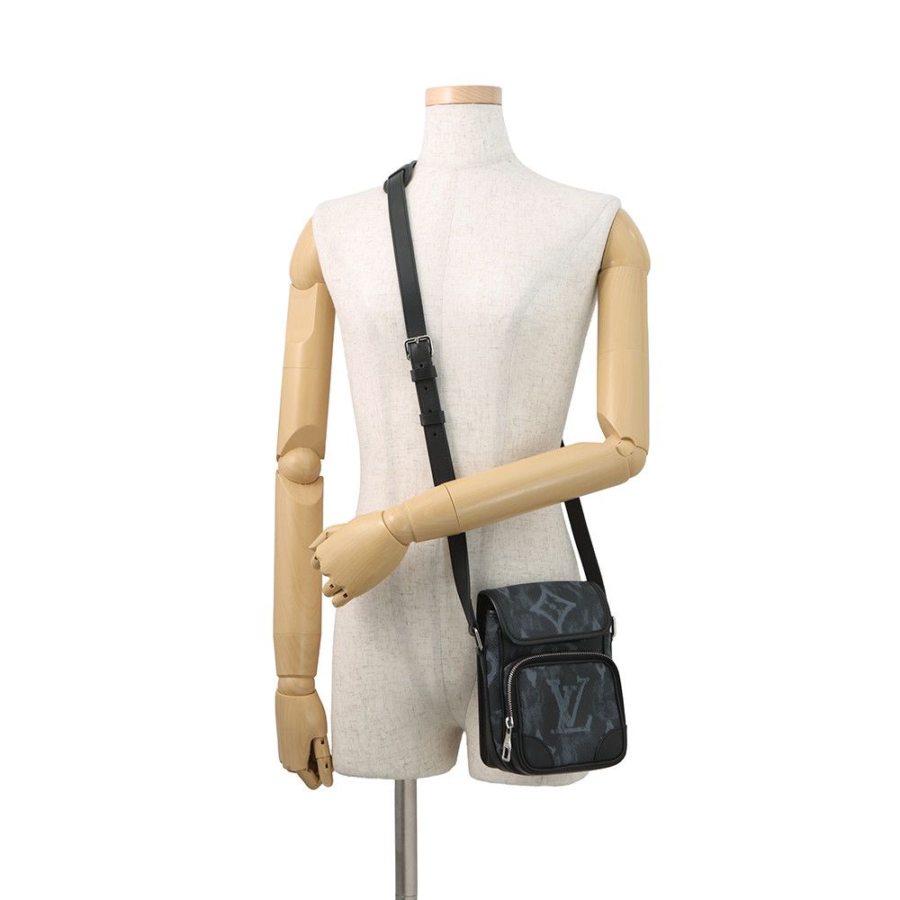 Louis Vuitton Shoulder Bag Monogram Pastel Amazon Black — view 4