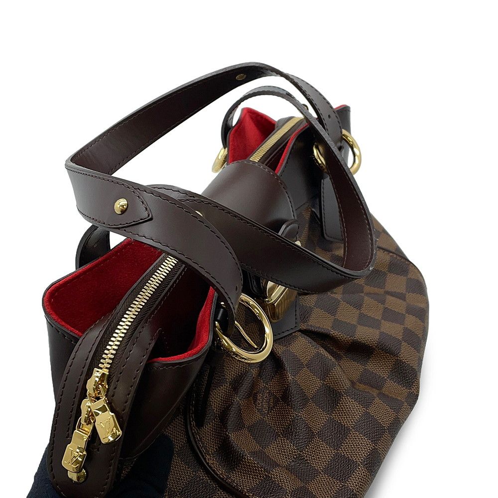 Louis Vuitton Shoulder Bag Damier Ebene Sistine PM — view 6