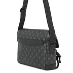 Louis Vuitton Shoulder Bag Monogram Eclipse Messenger Voyage PM Black — view 2
